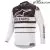 ALPINESTARS Джерси RACER, Размер: S, Цвет: SUPERMATIC white/black