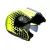 AGV Шлем COMPACT ST, Размер: L, Цвет: MULTI - DETROIT YELLOW FLUO/BLACK