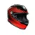 AGV Шлем K6, Размер: L, Цвет: MULTI - RUSH BLACK/RED