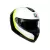 AGV Шлем SPORTMODULAR, Размер: XL, Цвет: MULTI - RAY CARBON/WHITE/YELLOW FLUO