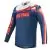 ALPINESTARS Джерси TECHSTAR, Размер: L, Цвет: VENOM dark blue/bright red/white