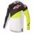 ALPINESTARS Джерси TECHSTAR, Размер: M, Цвет: FACTORY Black/Fluo Yellow/Off White