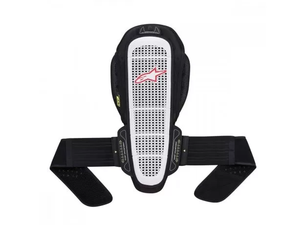 ALPINESTARS Мотозащита спины NUCLEON KR-R, Размер: S, Цвет: Black/White/Yellow Fluorescent