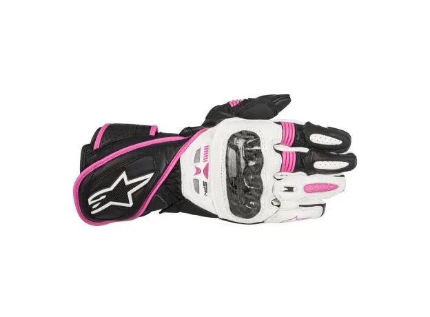 ALPINESTARS Мотоперчатки SP-1 женские, Размер: L, Цвет: Black/White/Fuchsia