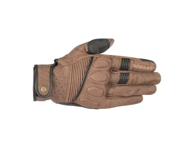 ALPINESTARS Мотоперчатки CRAZY EIGHT, Размер: S, Цвет: Brown