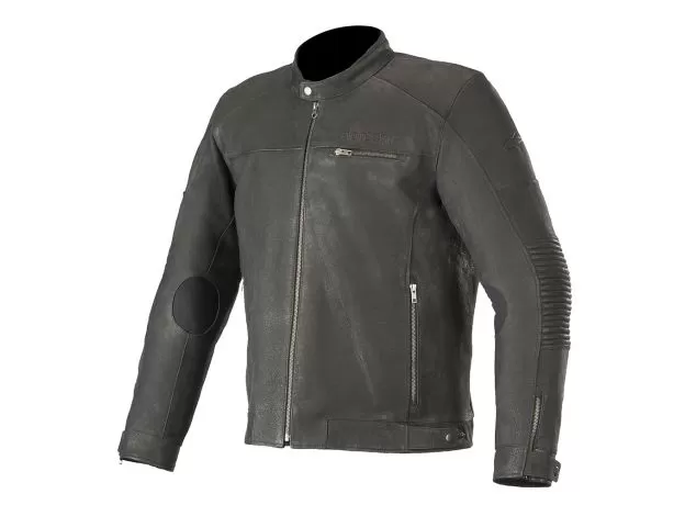 ALPINESTARS Мотокуртка кожаная WARHORSE, Размер: 48, Цвет: Black