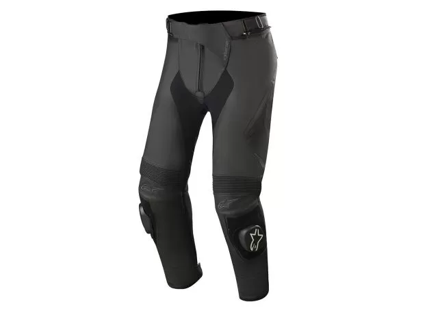 ALPINESTARS Мотоштаны кожаные MISSILE V2 LEATHER - LONG, Размер: 50, Цвет: Black