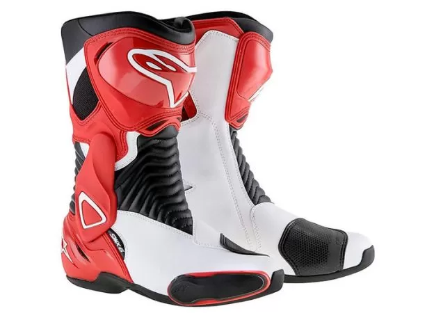 ALPINESTARS Мотоботы SMX 6, Размер: 44, Цвет: Black White Red