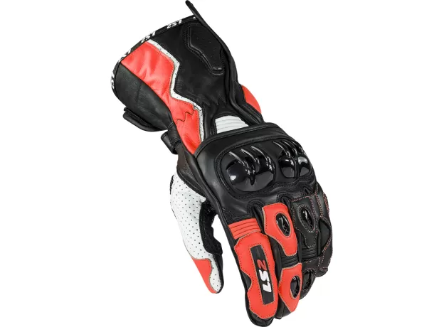 LS2 Мотоперчатки SWIFT, Размер: S, Цвет: чeрно-бело-красный