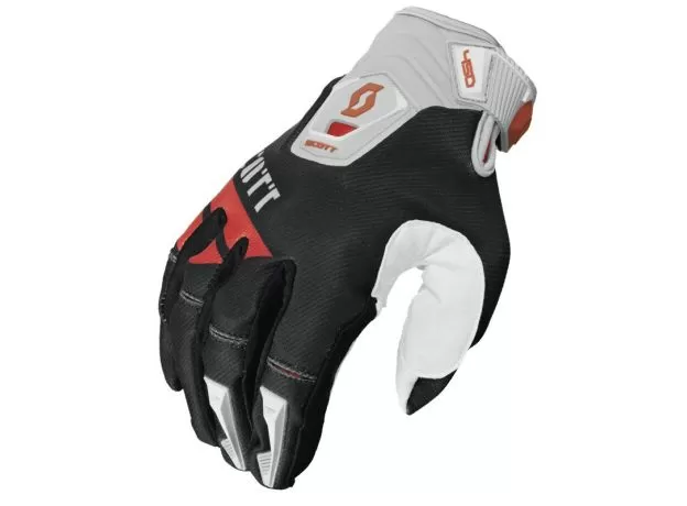 SCOTT Мотоперчатки 450, Размер: XXL, Цвет: RACE Black/Grey