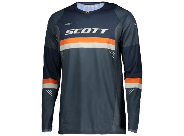SCOTT Джерси 450, Размер: XXL, Цвет: PODIUM Blue/Orange
