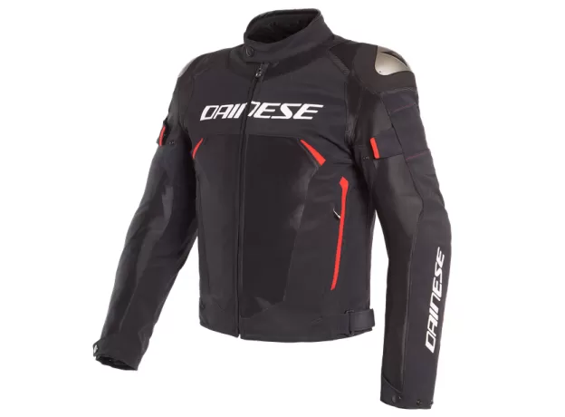 DAINESE Мотокуртка DINAMICA AIR D-DRY, Размер: 50, Цвет: Black/Black/Red