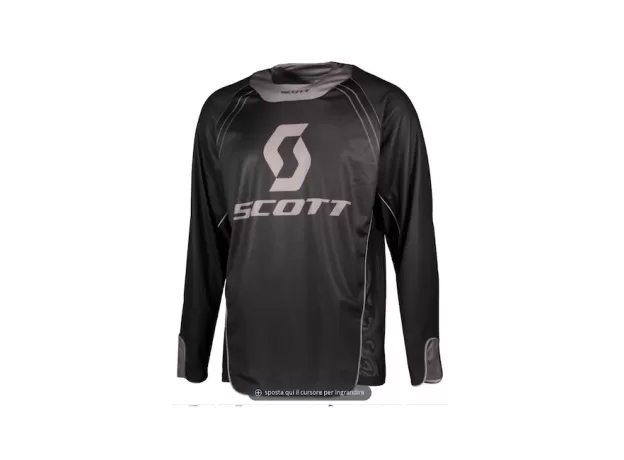 SCOTT Джерси ENDURO, Размер: XXL, Цвет: black/grey