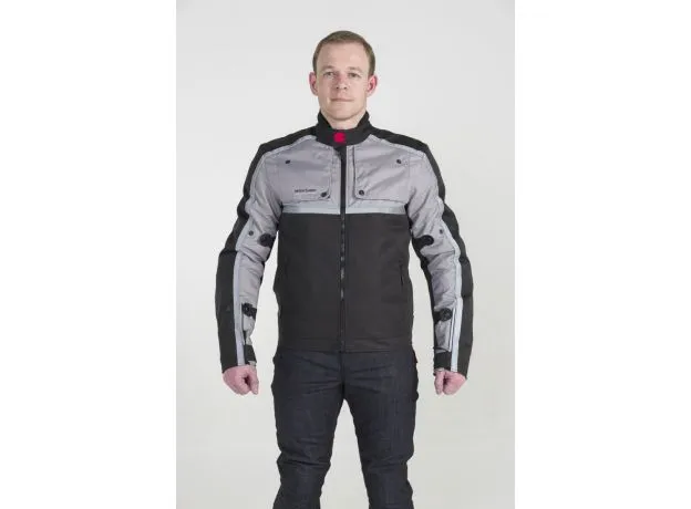HYPERLOOK Мотокуртка STINGER, Размер: XXL, Цвет: Серый