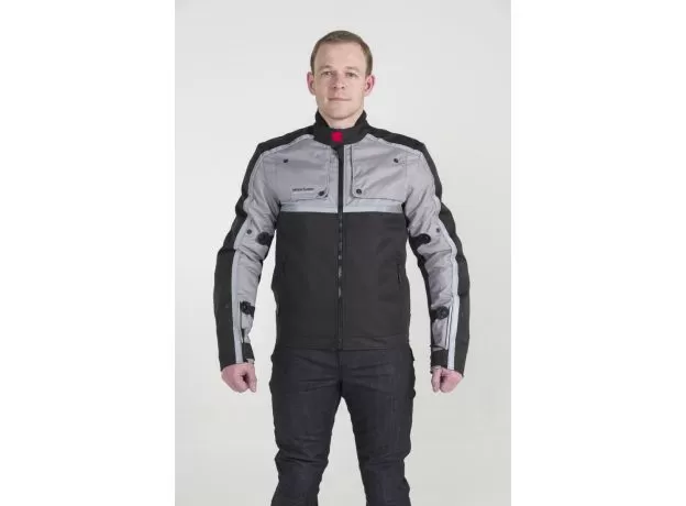 HYPERLOOK Мотокуртка STINGER, Размер: XL, Цвет: Серый