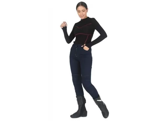 HYPERLOOK Мотоджинсы SHELBY женские, Размер: S, Цвет: Blue от магазина rszone HYPERLOOK Мотоджинсы SHELBY женские, Размер: S, Цвет: Blue