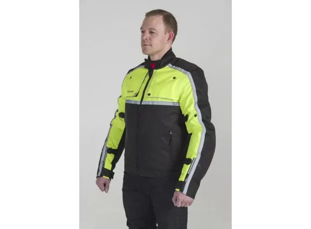 HYPERLOOK Мотокуртка STINGER, Размер: XS, Цвет: Зеленый