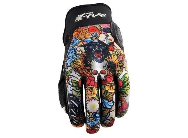 FIVE Мотоперчатки SLIDE, Размер: 3XL, Цвет: TATTOO COUGAR