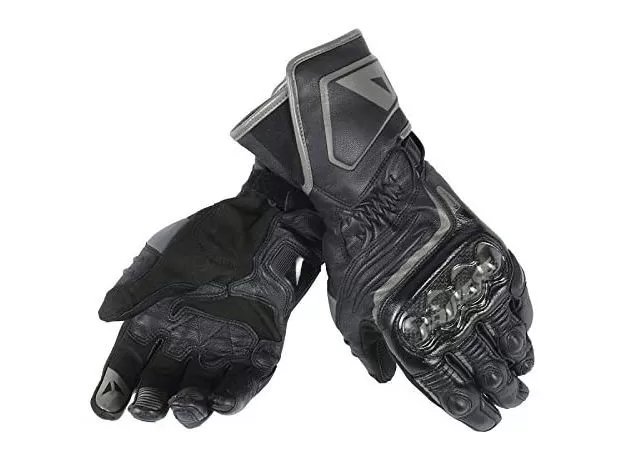 DAINESE Мотоперчатки CARBON D1 LONG, Размер: XL, Цвет: black/white/ fluo-yellow