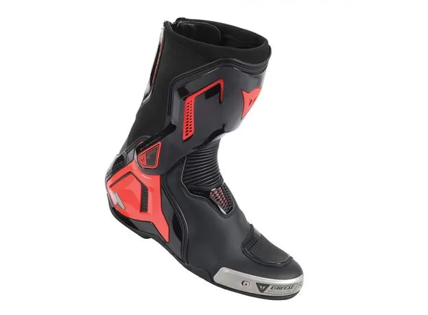 DAINESE Мотоботы TORQUE D1 OUT, Размер: 40, Цвет: Black/Fluo-Red