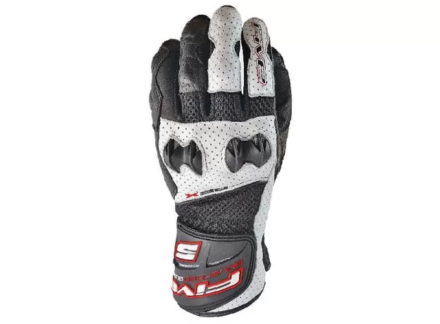 FIVE Мотоперчатки RFX NEW AIR, Размер: XL, Цвет: Черно-белый