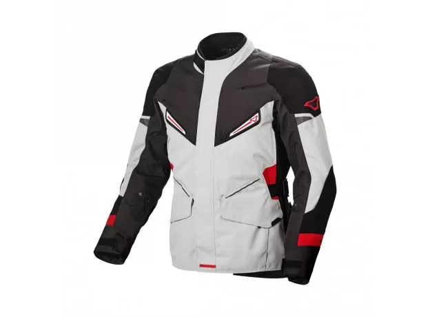 MACNA Мотокуртка SONAR, Размер: 3XL, Цвет: Black/White/Orangе