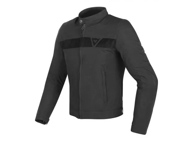 DAINESE Мотокуртка STRIPES, Размер: 60, Цвет: Black/Blaсk