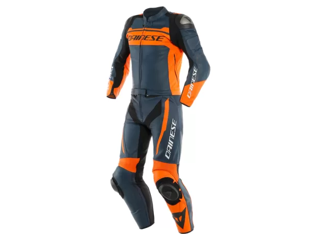 DAINESE Мотокомбинезон MISTEL 2PCS, Размер: 54, Цвет: Black-Iris/Black-Iris/Orange