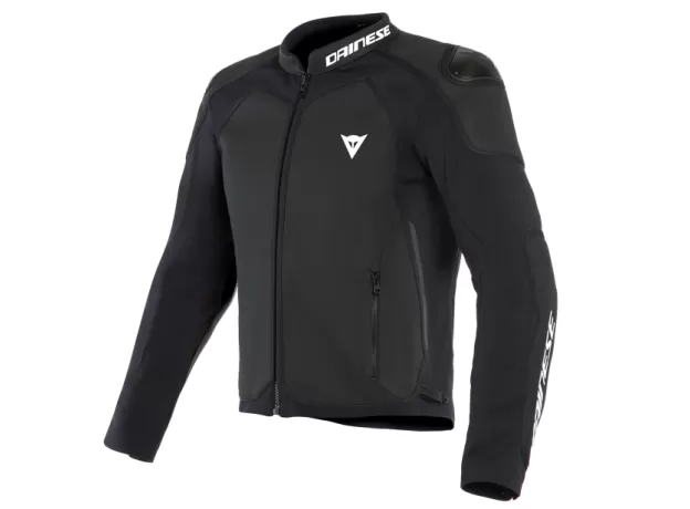 DAINESE Мотокуртка кожаная INTREPIDA, Размер: 50, Цвет: Black-Matt/Black-Matt/Black-Matt