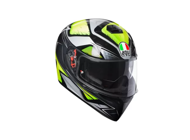 AGV Шлем K3 SV, Размер: XS, Цвет: MULTI - LIQUEFY GREY/YElLLOW-FLUO от магазина rszone AGV Шлем K3 SV, Размер: XS, Цвет: MULTI - LIQUEFY GREY/YElLLOW-FLUO