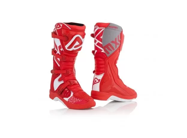 ACERBIS Мотоботы X-TEAM, Размер: 40, Цвет: Red/White
