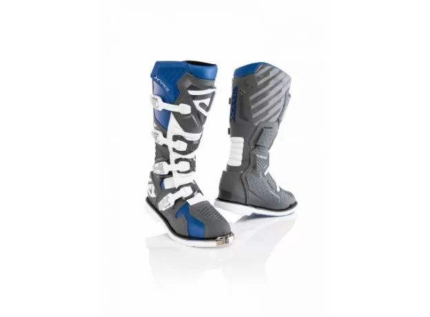 ACERBIS Мотоботы X-RACE, Размер: 39, Цвет: blue/grey