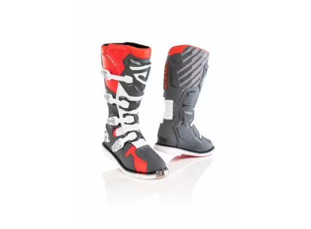 ACERBIS Мотоботы X-RACE, Размер: 39, Цвет: red/gray