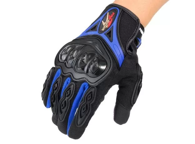 PRO-BIKER Мотоперчатки MCS-42, Размер: L, Цвет: Blue