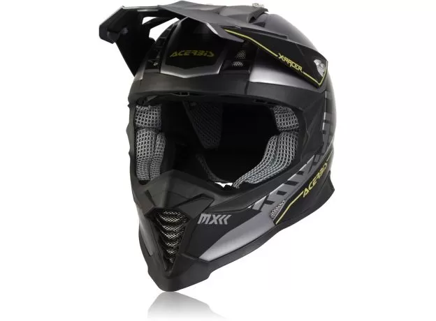 ACERBIS Шлем X-RACER VTR, Размер: S, Цвет: black/grey