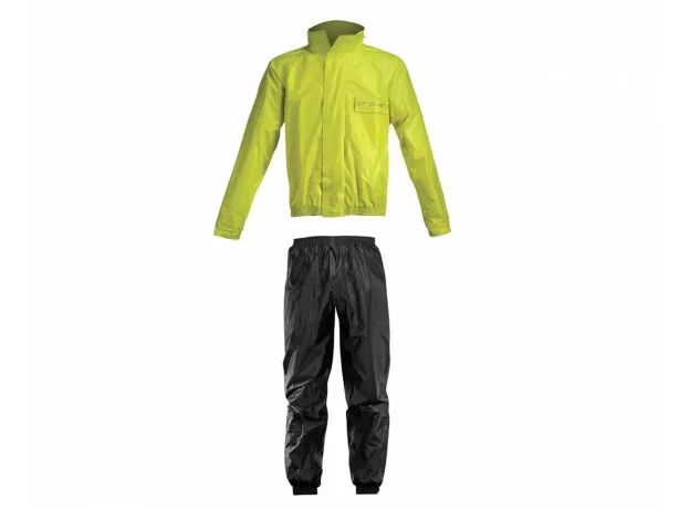 ACERBIS Комбинезон-дождевик RAIN SUIT LOGO, Размер: XS, Цвет: BLACK/YELLOW