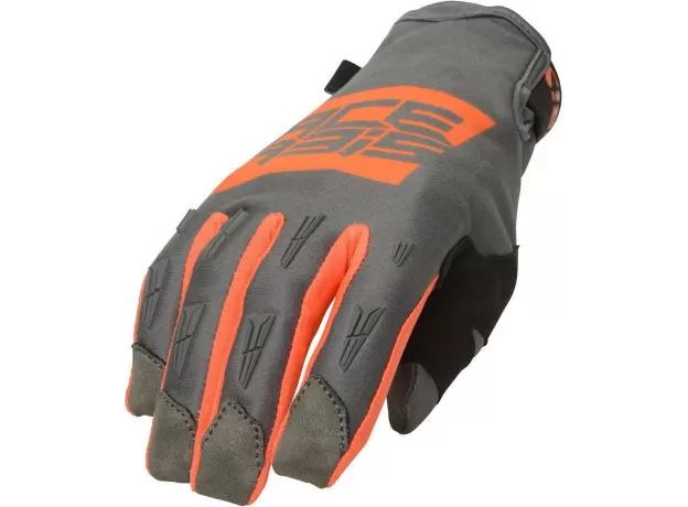 ACERBIS Мотоперчатки MX-WP HOMOLOGATED, Размер: L, Цвет: orange/grey от магазина rszone ACERBIS Мотоперчатки MX-WP HOMOLOGATED, Размер: L, Цвет: orange/grey