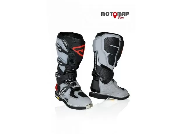 ACERBIS Мотоботы X-ROCK MM, Размер: 39, Цвет: black/grey
