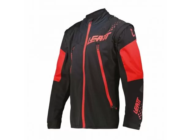 LEATT Мотокуртка Moto 4, Размер: M, Цвет: black/red
