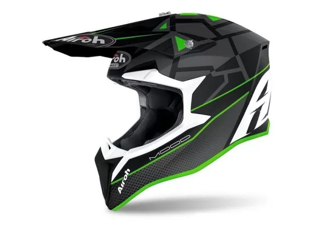 AIROH Шлем WRAAP, Размер: XL, Цвет: Mood Green Matt