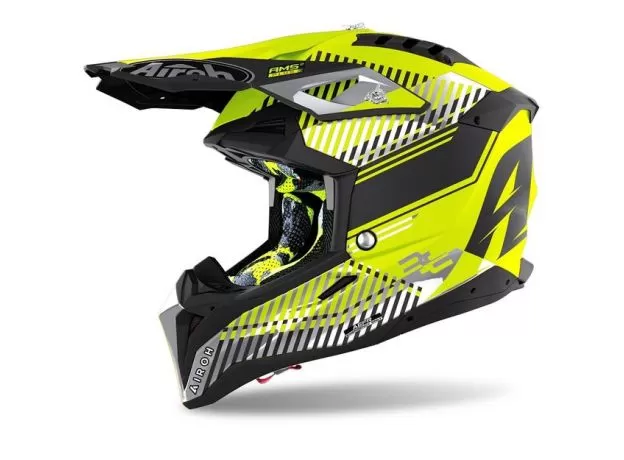 AIROH Шлем Aviator 3, Размер: S, Цвет: матово-желтый