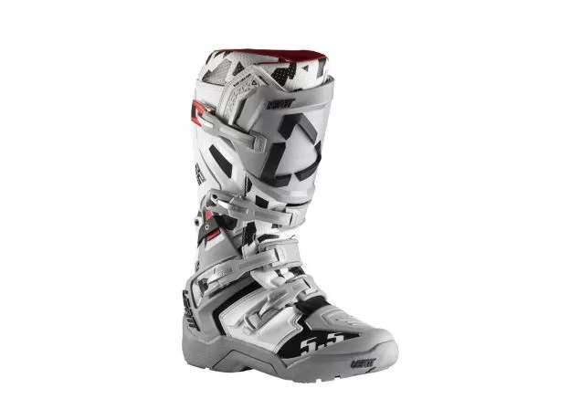 LEATT Мотоботы 5.5 FlexLock Enduro, Размер: 45.5, Цвет: Light Grey