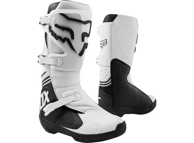 FOX Мотоботы COMP, Размер: 11, Цвет: White 2022