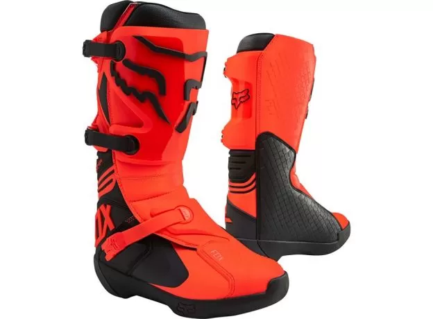 FOX Мотоботы COMP, Размер: 12, Цвет: Orange 2022