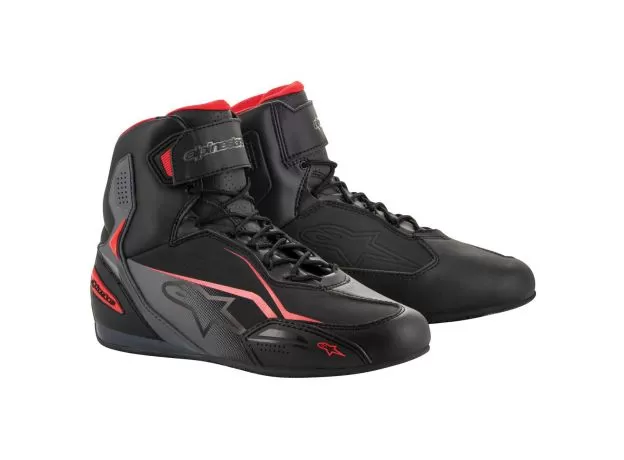 ALPINESTARS Мотоботы FASTER-3, Размер: 6.5, Цвет: Black/Gray/Red