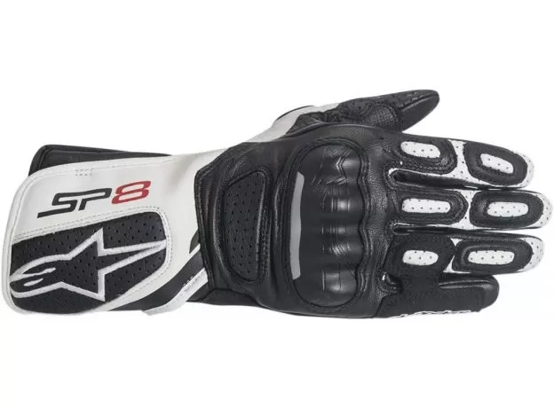ALPINESTARS Мотоперчатки SP-8 v2 женские, Размер: L, Цвет: blаck-white