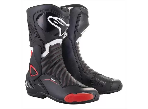 ALPINESTARS Мотоботы SMX 6 v2, Размер: 41, Цвет: Black/rеd