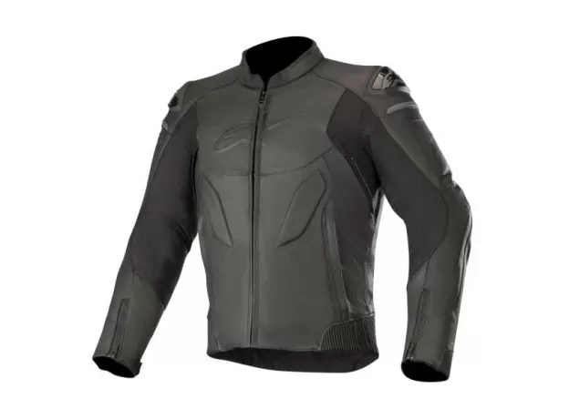 ALPINESTARS Мотокуртка кожаная CALIBER, Размер: 58, Цвет: Black