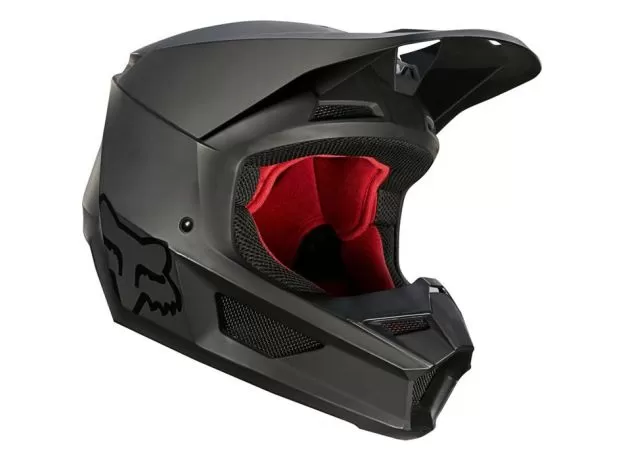 FOX Шлем V1, Размер: 3XL, Цвет: Matte Black