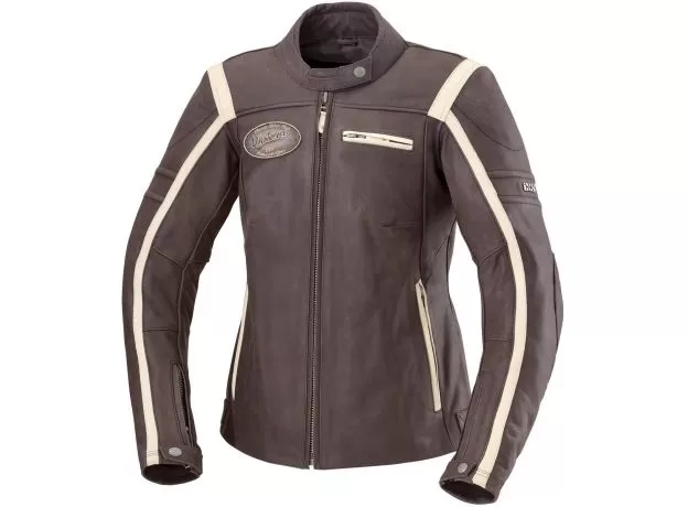 IXS Мотокуртка кожаная Shawn женская, Размер: 42, Цвет: Brown